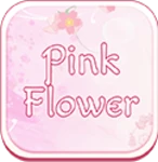 Logo of GO SMS Pink Flower Theme android Application 